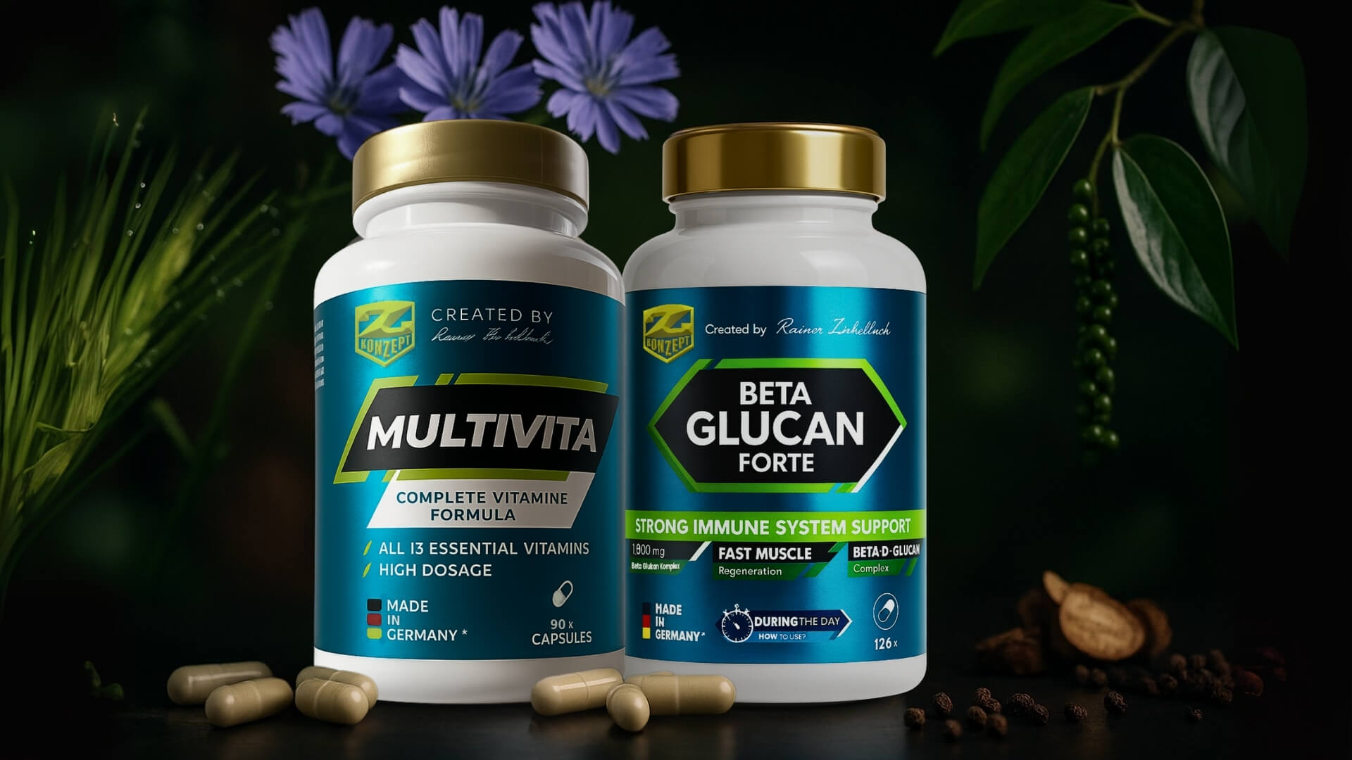 Balíček Imunita – betaglukan a multivitamin, 3 měsíce užívání